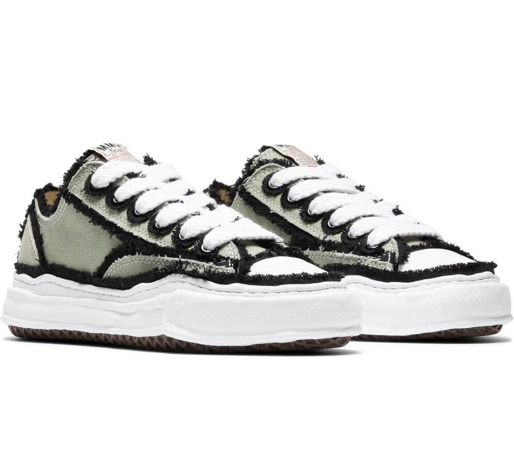 Maison Mihara Green Casual Sneakers Unisex Lightweight Comfort Shoes
