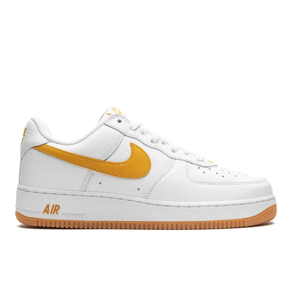 Nike Air Force 1 Low-Top Sneakers White Yellow