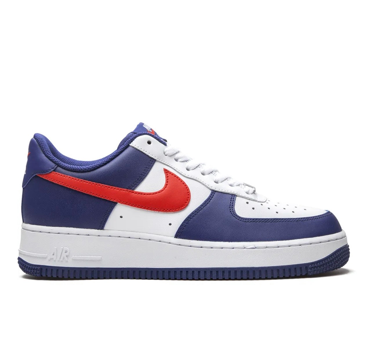 Nike Air Force 1 Sneakers Purple Red Casual Shoes
