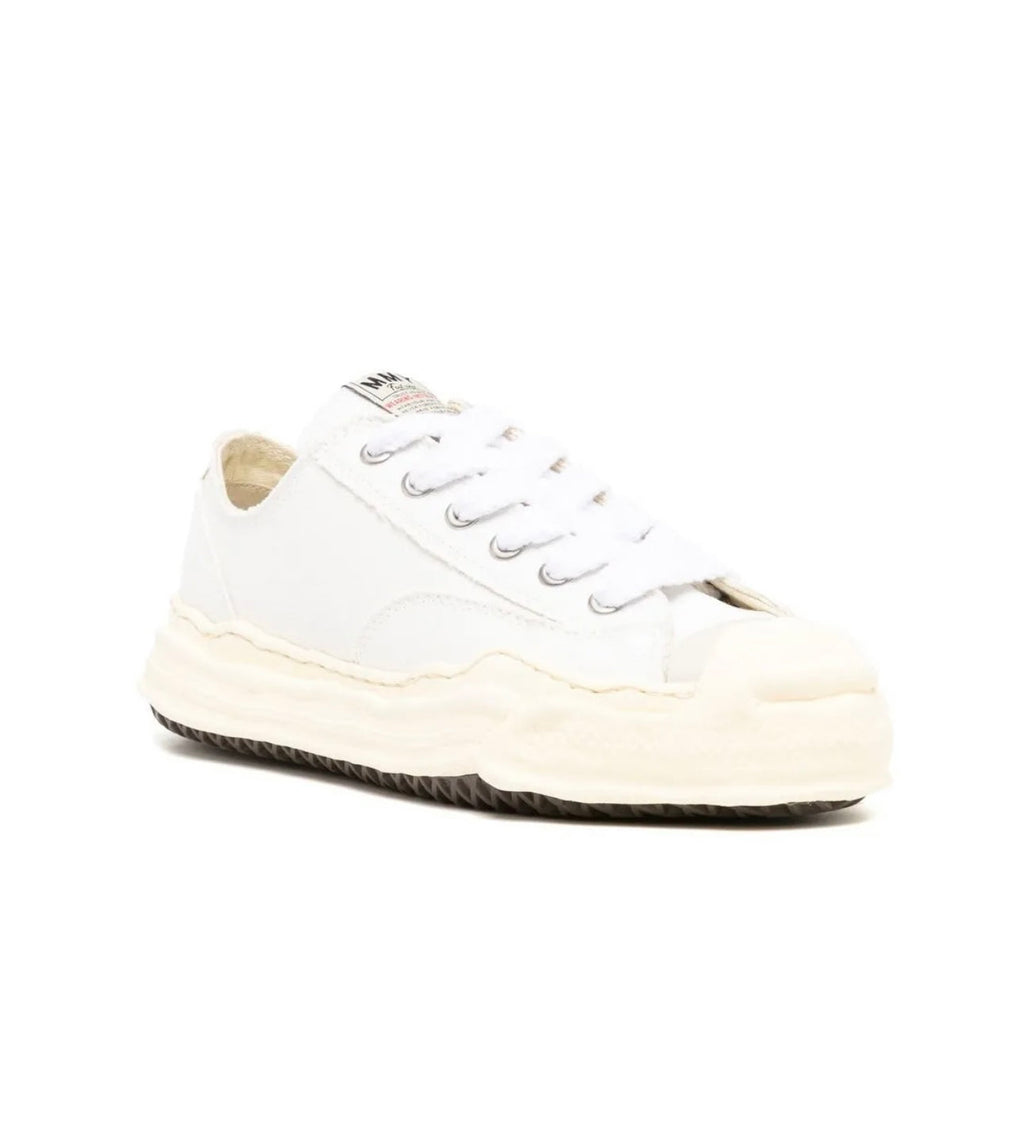 Maison Mihara White Beige Designer Sneakers