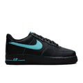 Nike Air Force 1 Black Blue Lifestyle Sneakers Unisex