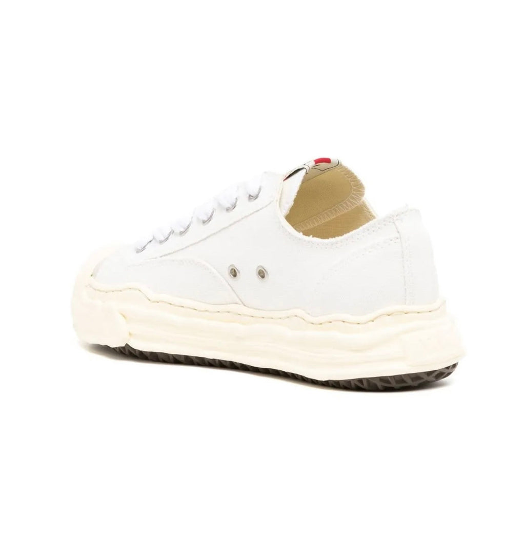 Maison Mihara White Beige Designer Sneakers