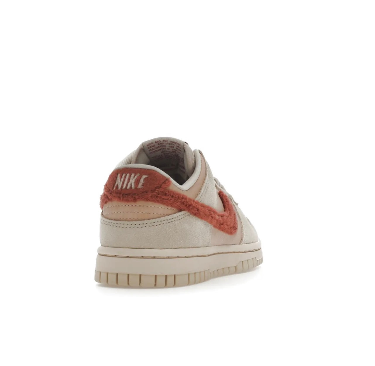 Nike Dunk Low Terry Swoosh Casual Sneakers