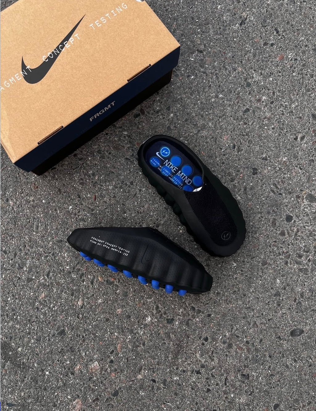 Nike mind 001 Fragment Black Lifestyle Sneakers