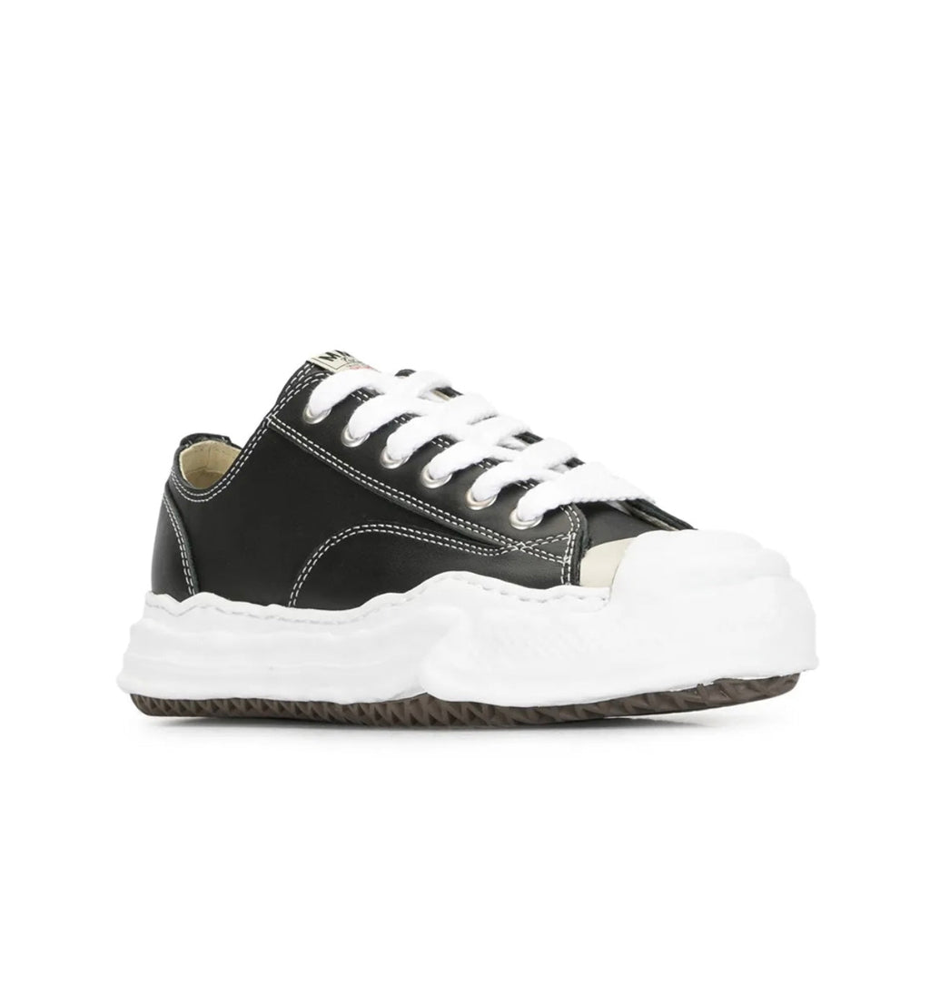 Maison Mihara Black White Sneakers Breathable Mesh