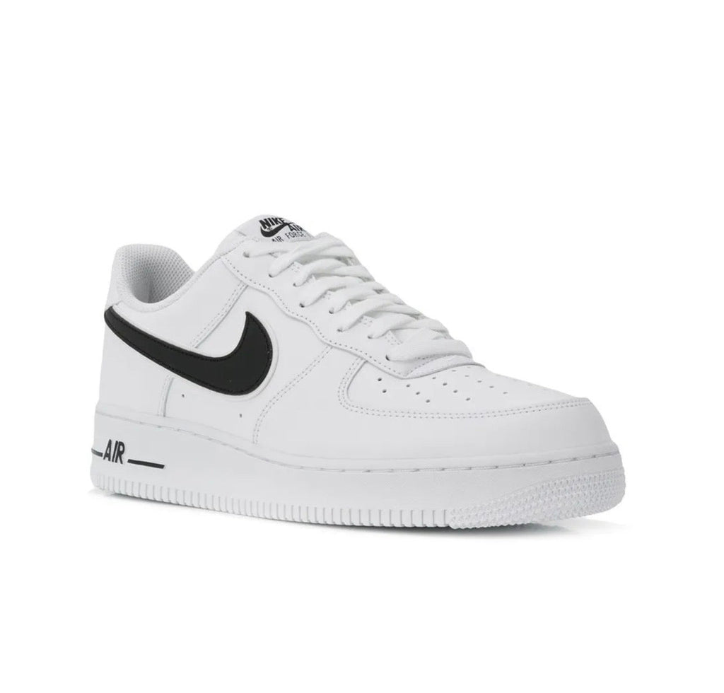 Nike Air Force 1 Sneakers White Black Ergonomic Arch Support