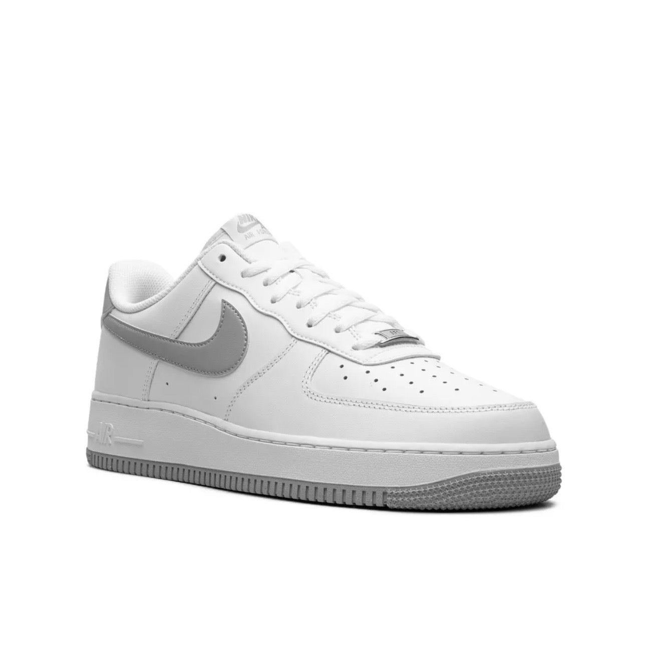Nike Air Force 1 Casual Sneakers White Grey
