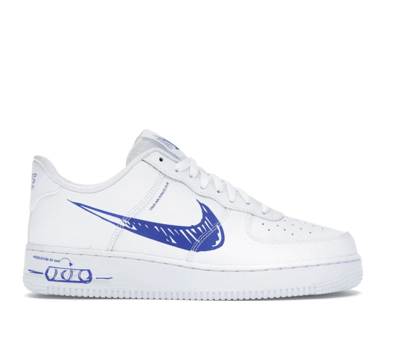 Nike Air Force 1 Iconic Basketball Inspired Low Top Sneaker
