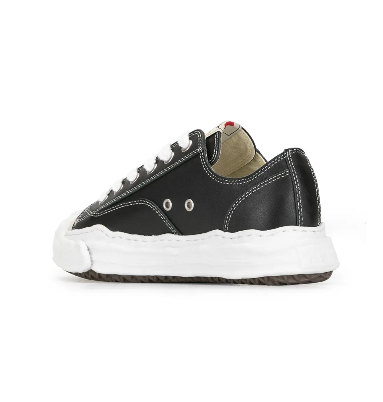 Maison Mihara Black White Sneakers Breathable Mesh