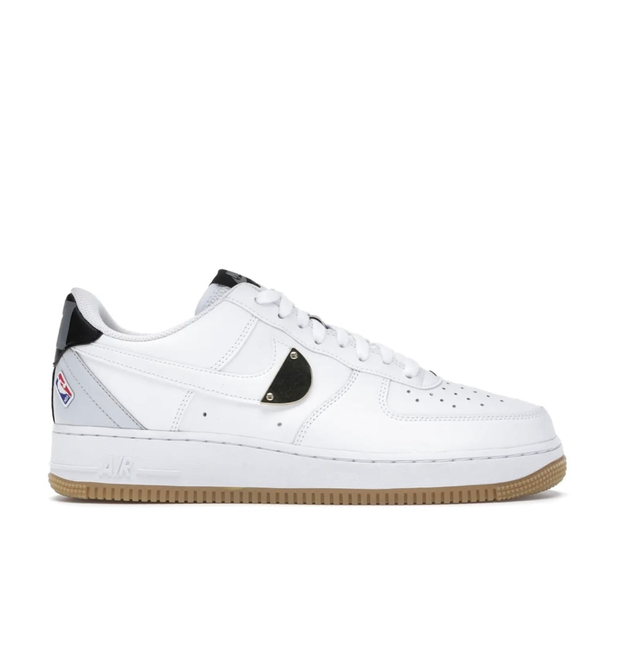 Nike Air Force 1 Iconic Low-Top Leather Sneakers