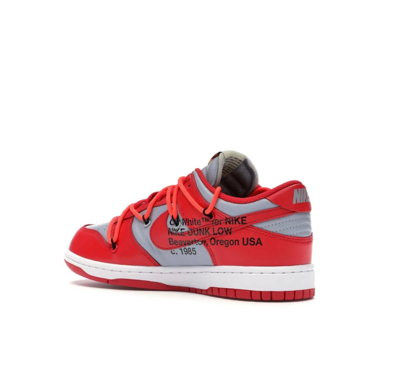 Nike Dunk Low Off-White Casual Streetwear Sneakers for Unisex