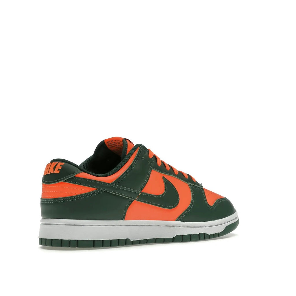 Nike Dunk Low Retro Miami Hurricanes Low Top Sneakers