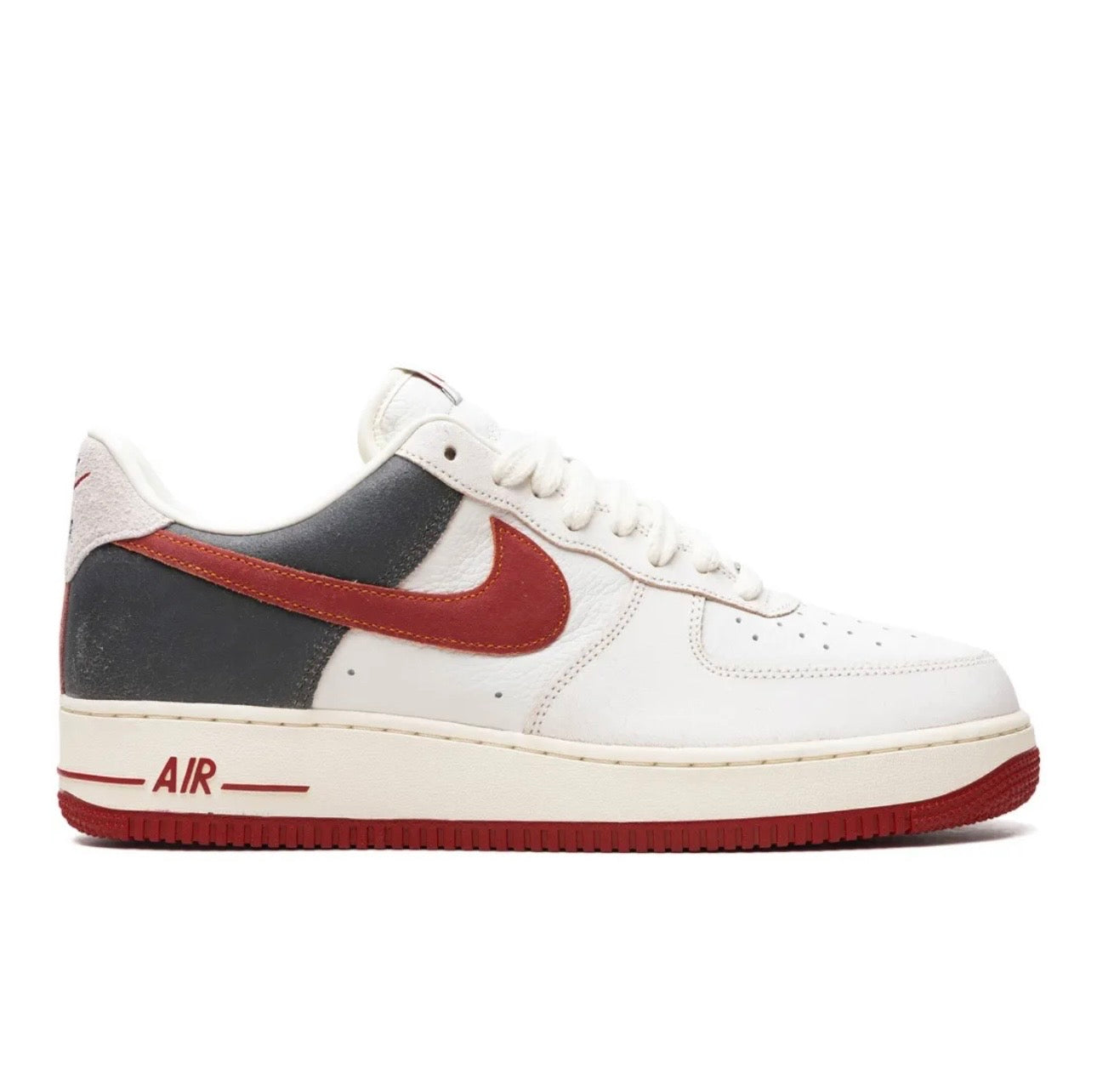 Nike Air Force 1 Sneakers White Grey Red