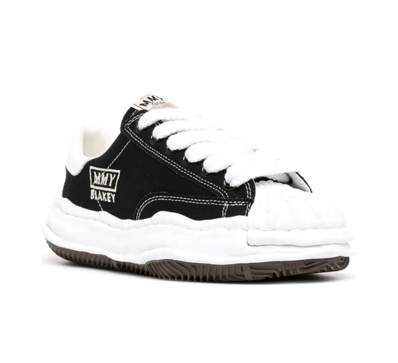 Maison Mihara Yasuhiro Black and White Low Top Sneakers