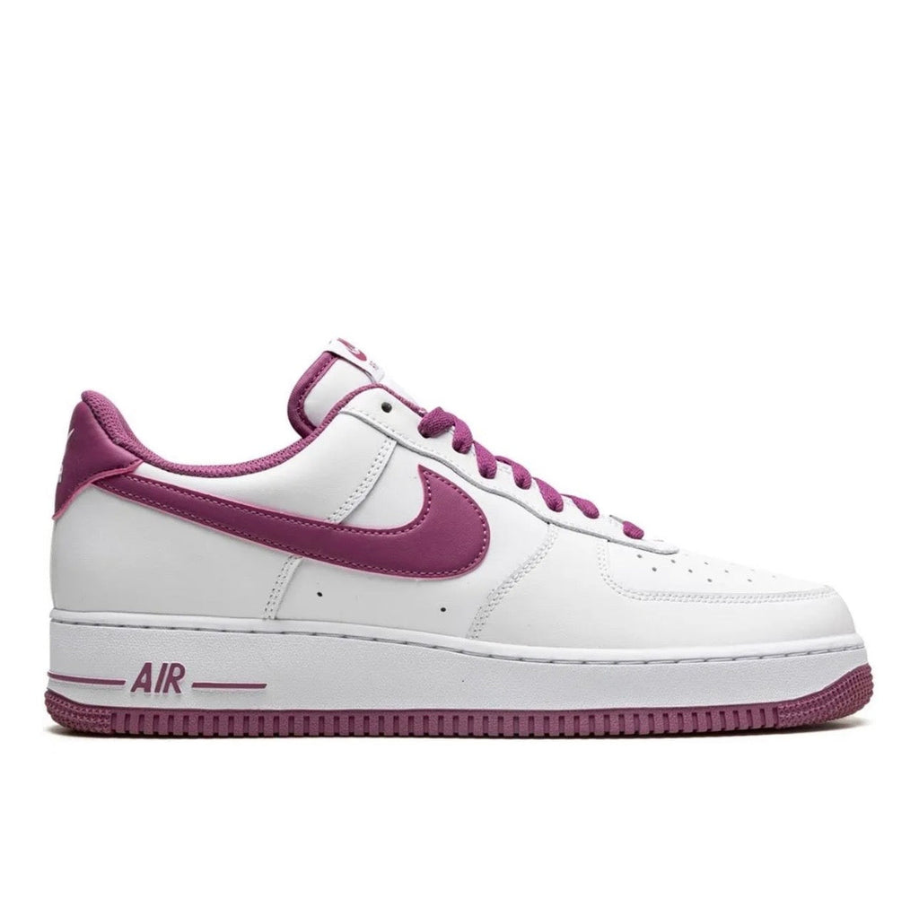 Nike Air Force 1 Low Top Sneakers White Purple