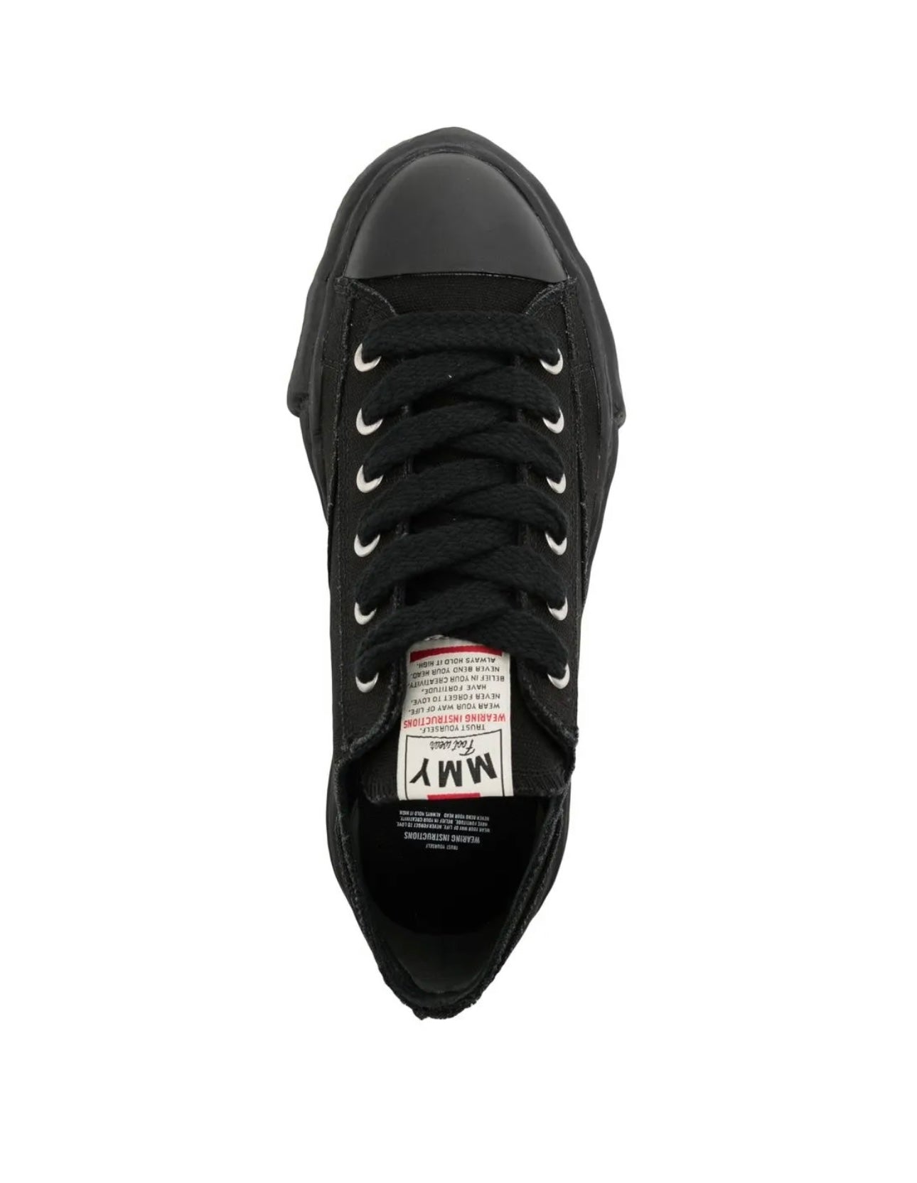 Maison Mihara Black Casual Sneakers Men's and Women's Lifestyle