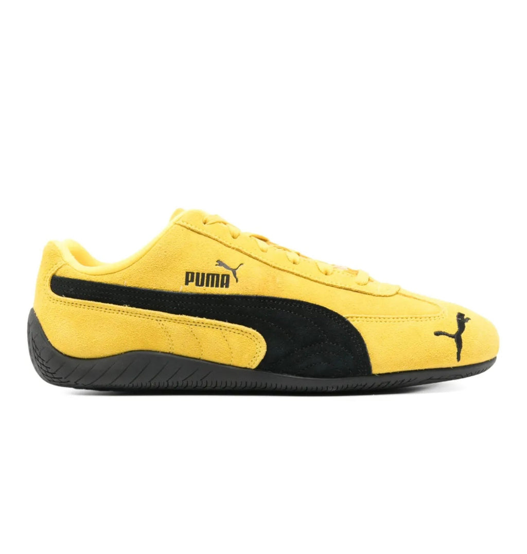 Puma Speedcat Yellow Black Low Profile Racing Sneakers