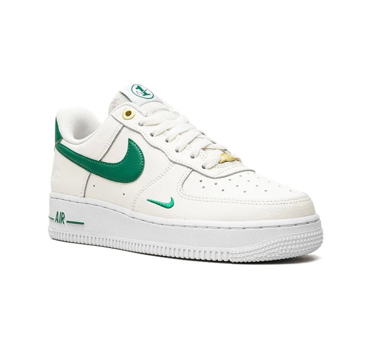 Nike Air Force 1 White Green Casual Sneakers