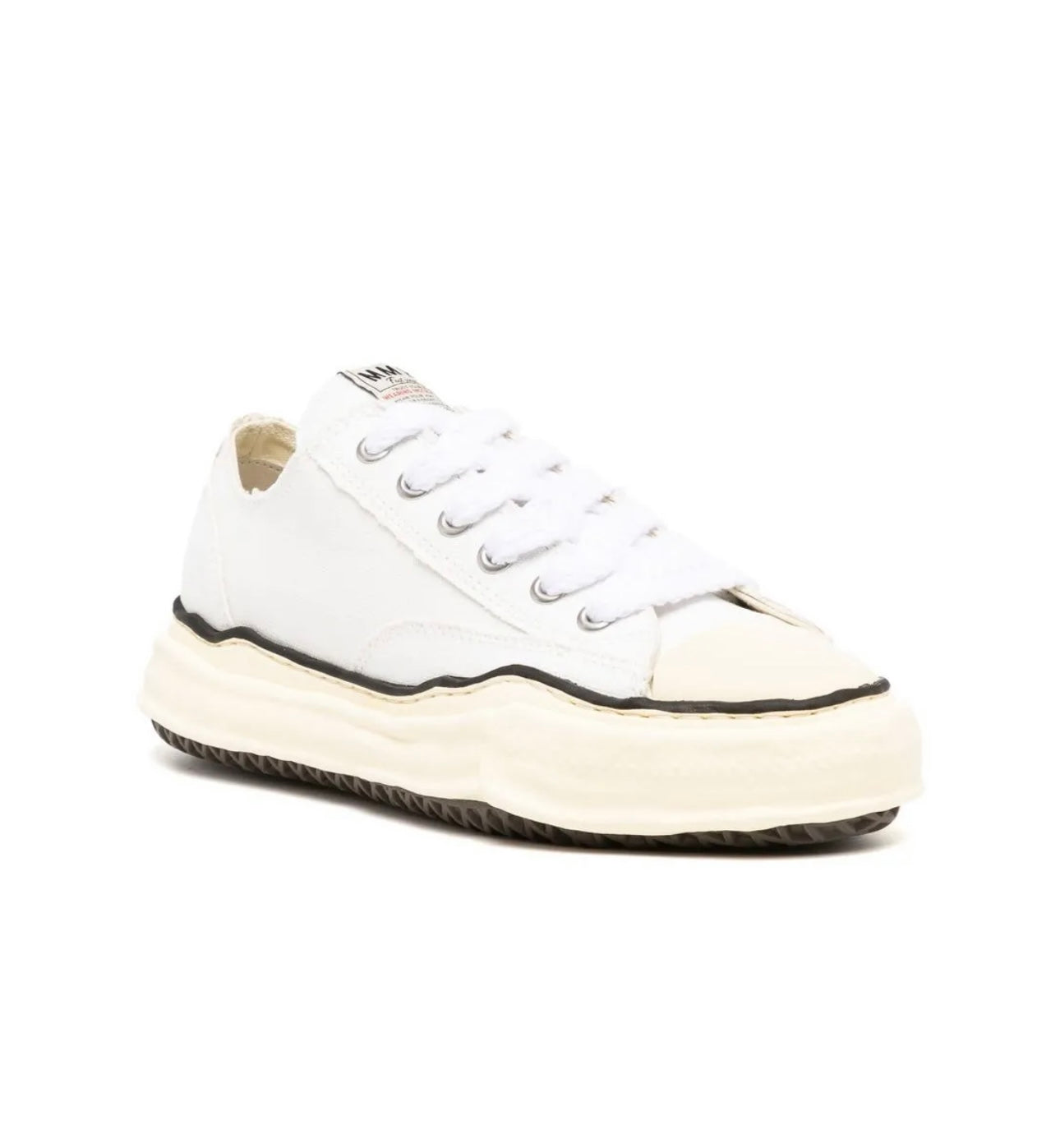 Maison Mihara Yasuhiro White Beige Original Sole Designer Sneakers