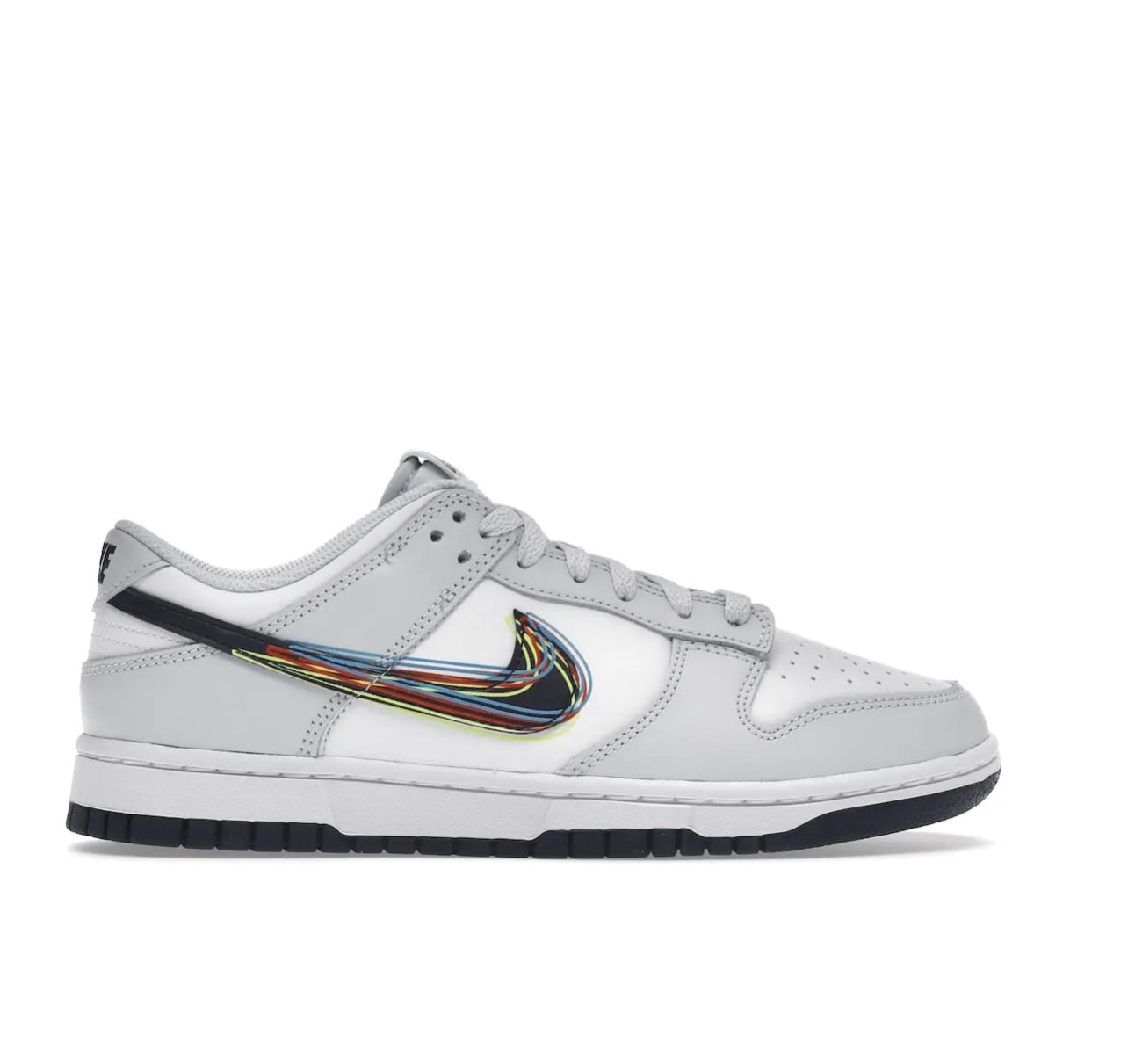 Nike Dunk Low 3D Swoosh Casual Sneakers