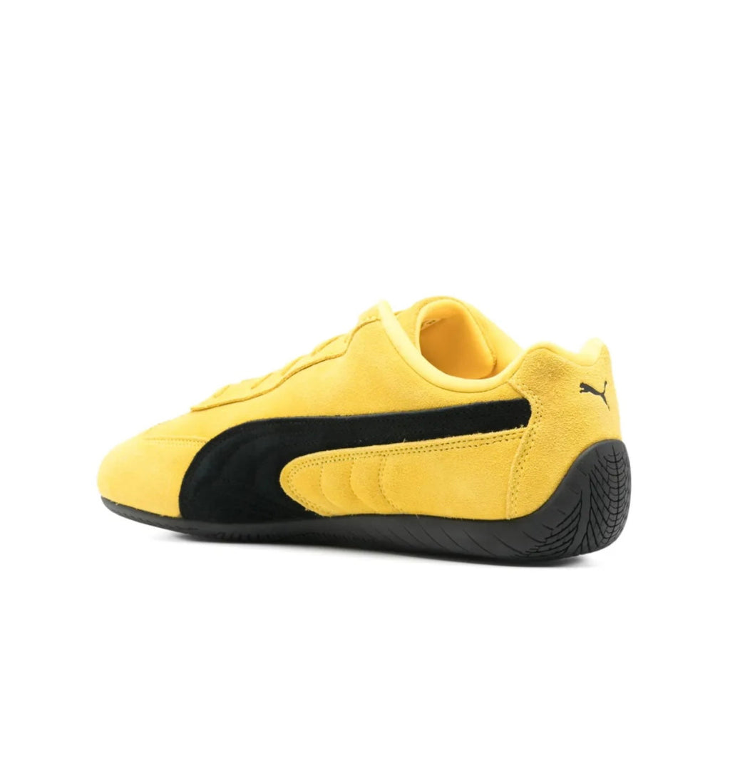 Puma Speedcat Yellow Black Low Profile Racing Sneakers