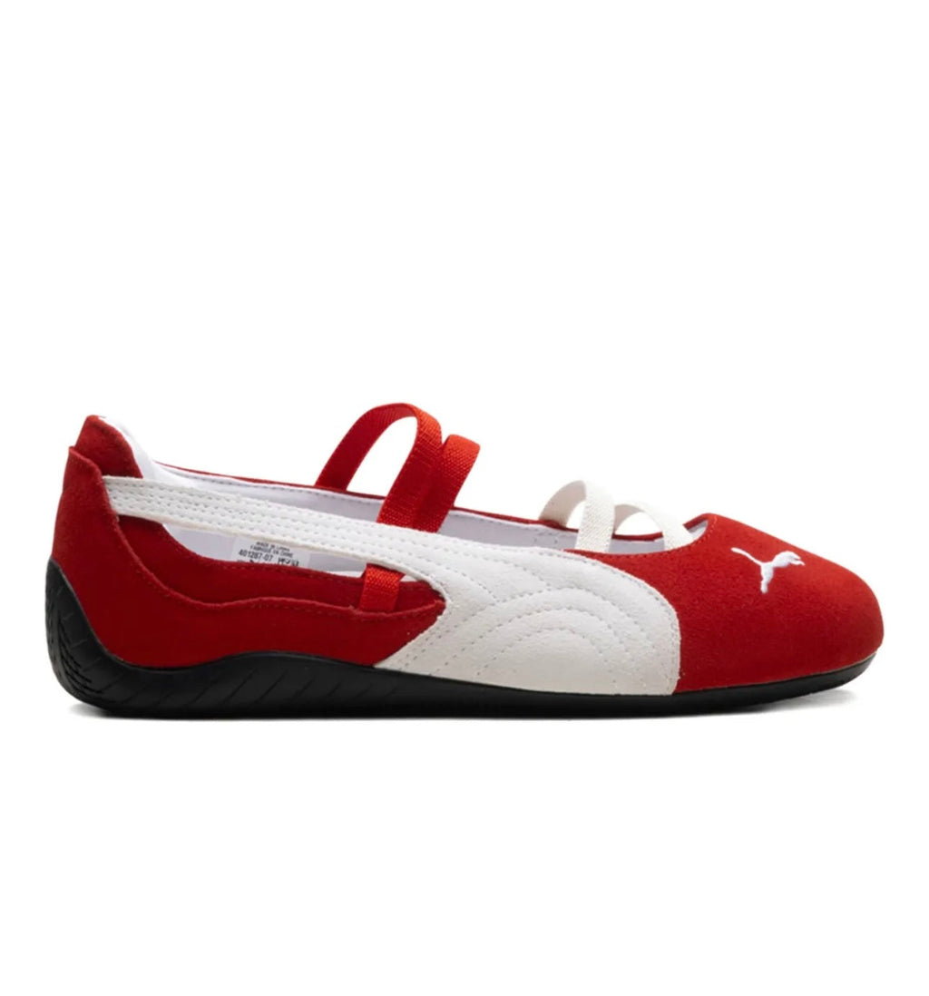 Puma Speedcat Ballet Red Women's Low Profile Casual Sneakers