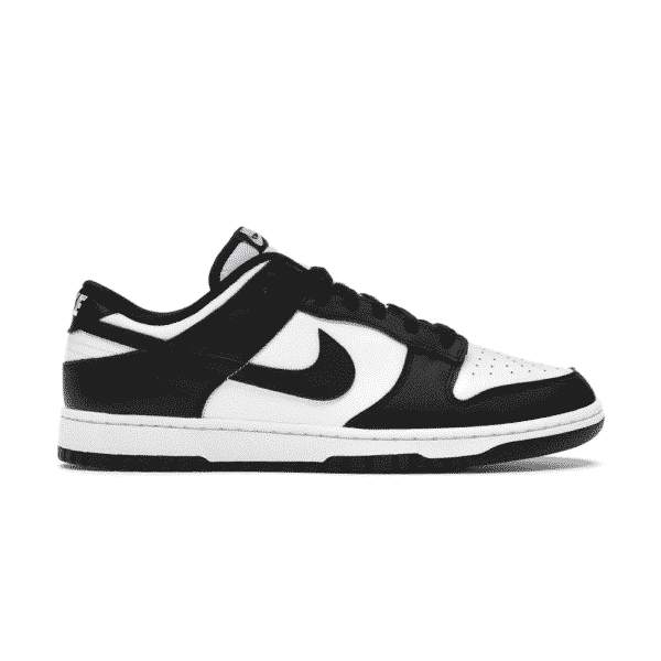 Nike Dunk Low Retro Panda Sneakers White Black